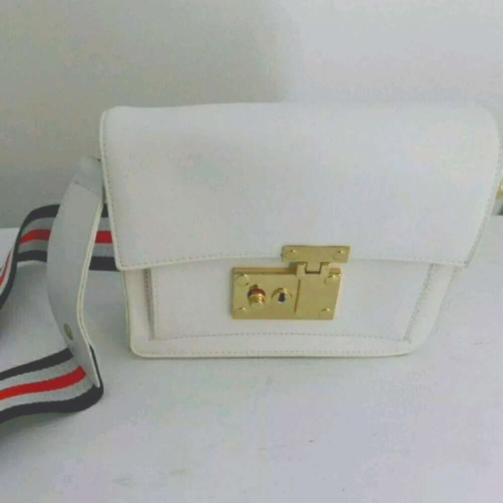 Forever21 Cross Bag! Red White and Blue Strap 4th